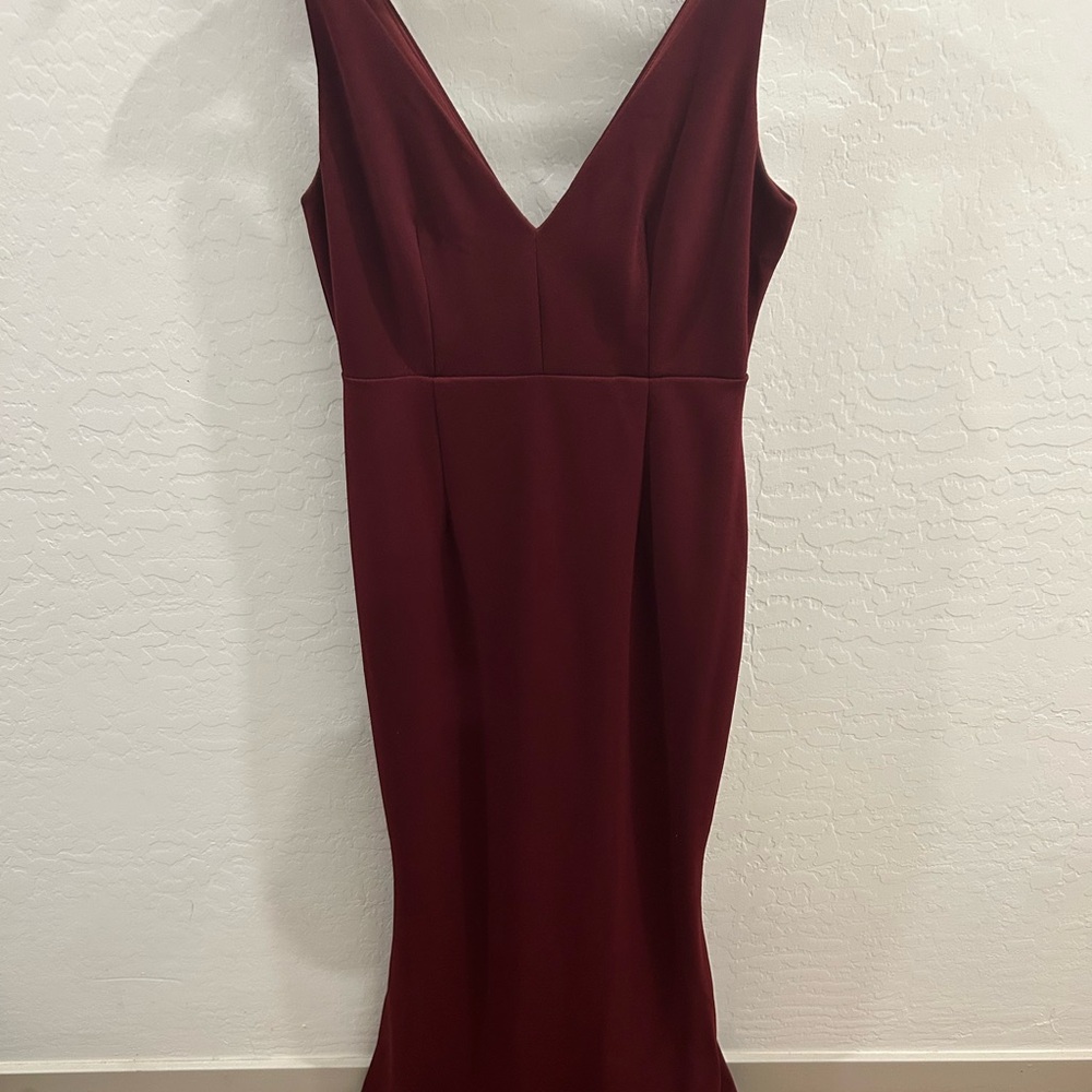 Lulu's Melora Plum Sleeveless Maxi Dress